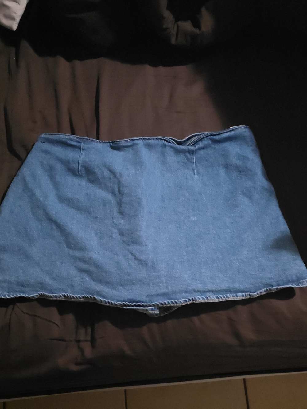 American Eagle Outfitters Blue Denim Mini Skirt - Picture 7 of 10